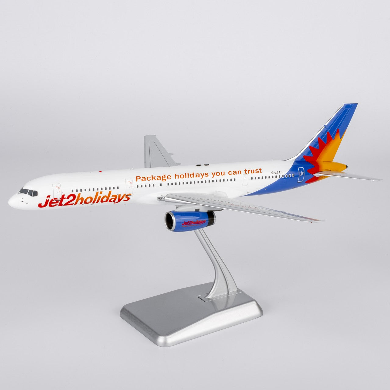 1:200 NGmodels Jet2 Boeing 757-200 G-LSAJ Passenger Airplane Diecast Plane Model