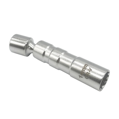 14mm Thin Wall Magnetic Swivel Spark Plug Socket 8 inch Drive 12 Point