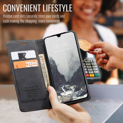 Flip Wallet Case for Samsung Galaxy A27, Magnetic Folio Cover with Card Holder
