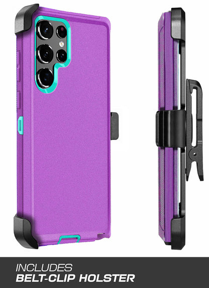 For Samsung Galaxy S22 Ultra Plus 5G Case Shockproof Clip Holster Phone Cover