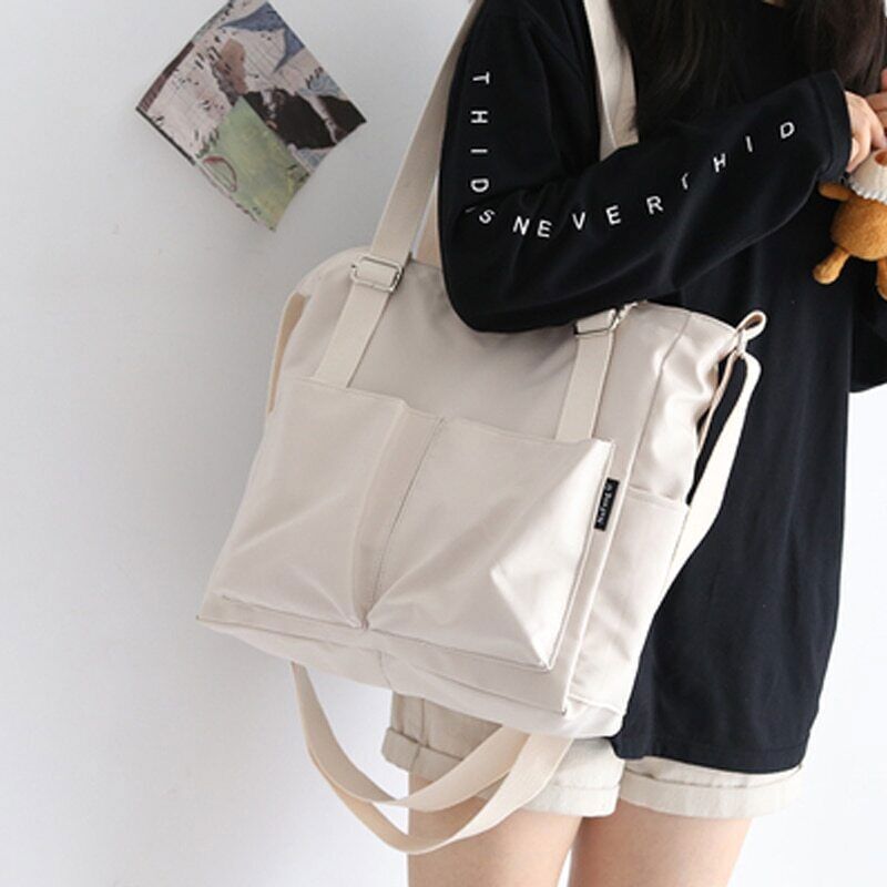 Oxford Women Shoulder Bag Girls College Shopping Crossbody