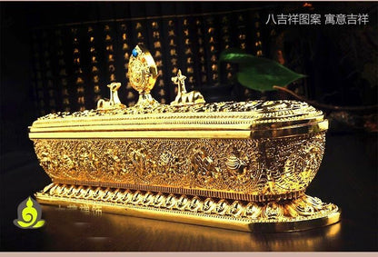 Tibet Tibetan Buddhism Tibetan Incense Burner Alloy Horizontal Incense Burner