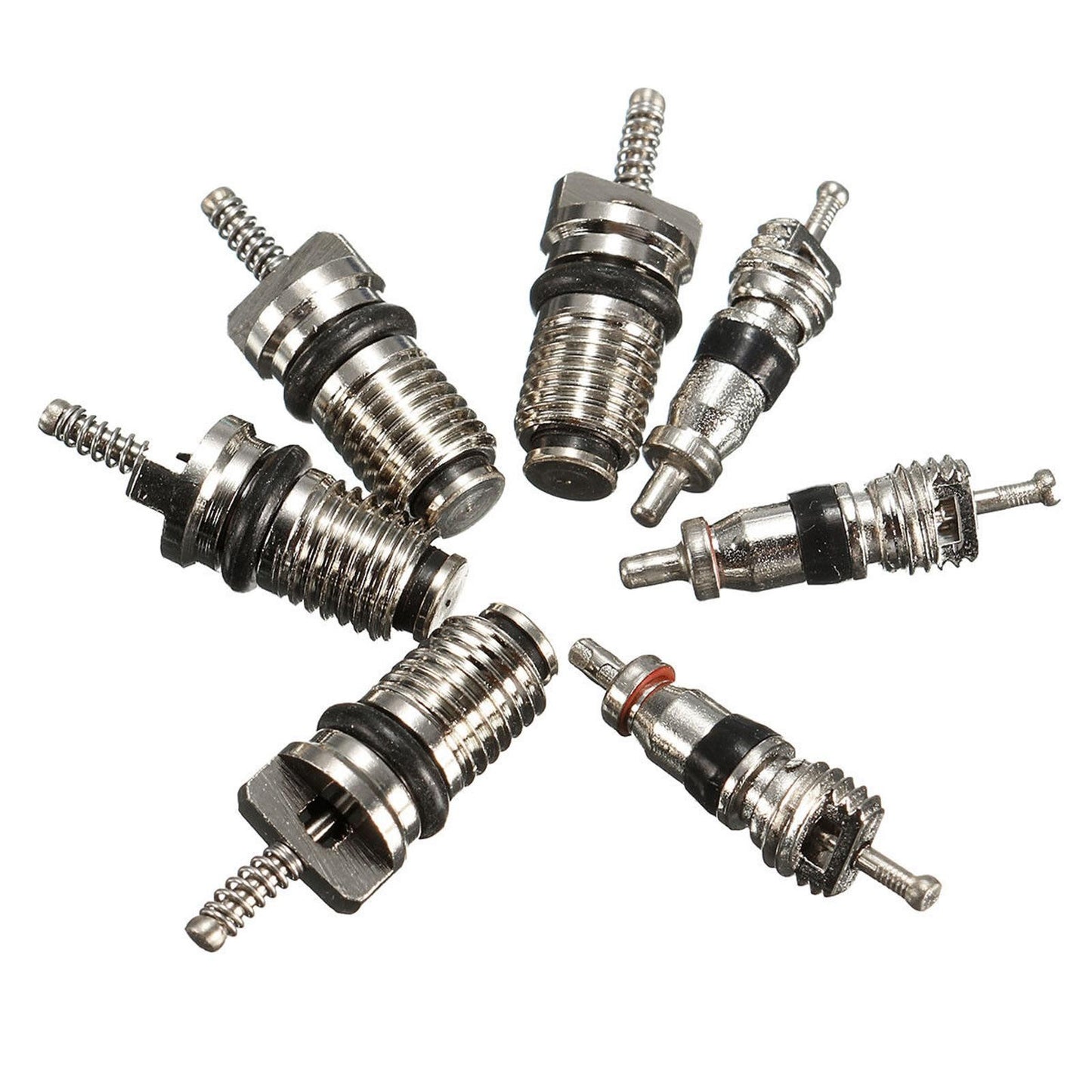 Universal A/C System Cap & Valve Cores Santech Rapid Seal Kit Air Conditioning