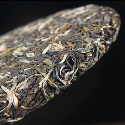 357g Natural Orchid Cha Tea Cake Ban Zhang Tea Wang Health Green Tea