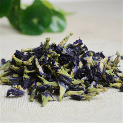 100g New Top Class Blue Chinese Butter-fly Flowers Pea Tea purple Tea for Health