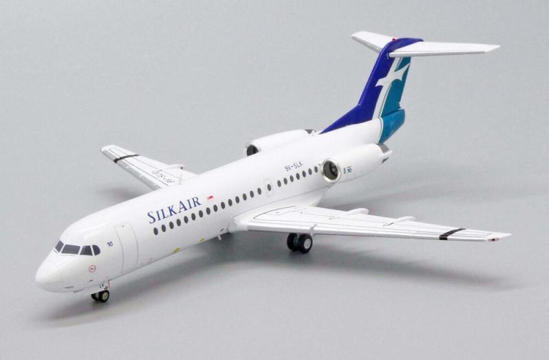 1:200 JC Wings SILKAIR FK-100 Passenger Airplane Diecast Aircraft Model