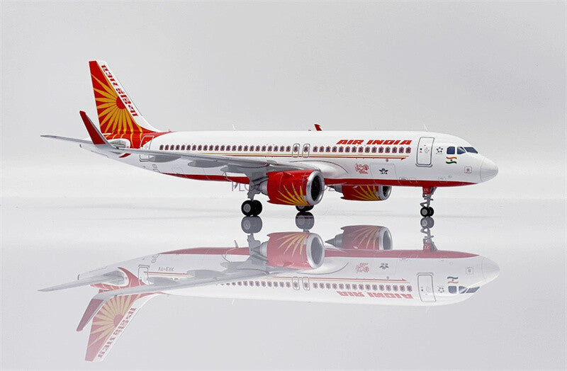 JC Wings Air India for Airbus A320neo VT-EXK 1:200 Aircraft Pre-built Model