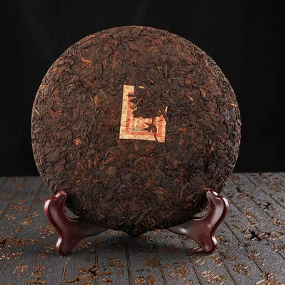 1998 Tong Chang Huang Ji Yuan Cha Old Puer Tea Chinese Yunnan Pu Er 357g Ripe-