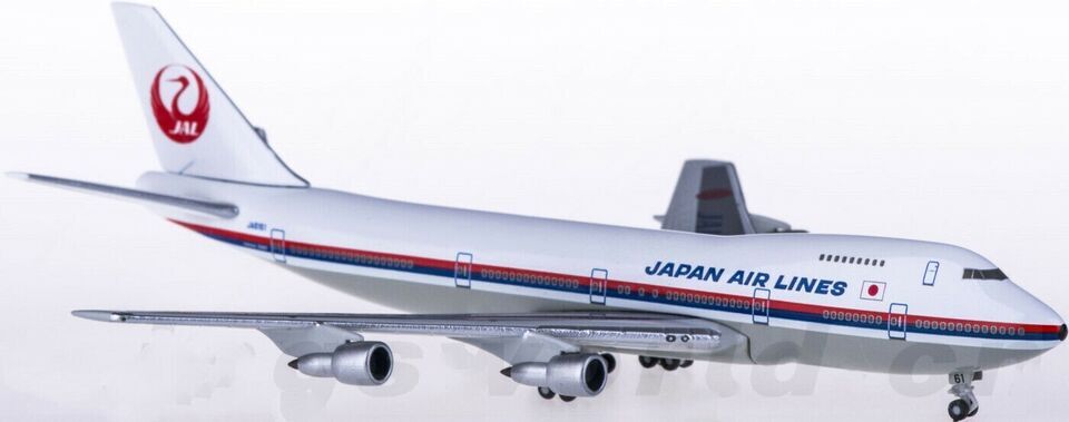 1:500 Hogan JAPAN AIR LINES BOEING 747-200 Passenger Airplane Diecast Model