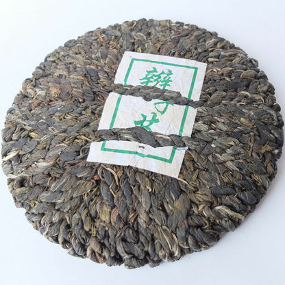 2014 YongDe Big Snow Mountain Bian Zi Pigtails Old Tree Pu'er Tea Puer Raw 400g