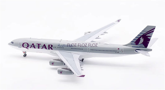 for Inflight for QATAR Airways for Airbus A340-200 A7-HHK 1:200 Aircraft Model