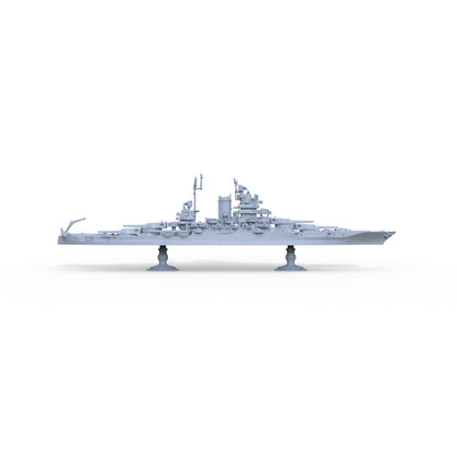 1/1800 Military Model USS New Mexico Class Mississippi (BB-41) 1945 Battleship