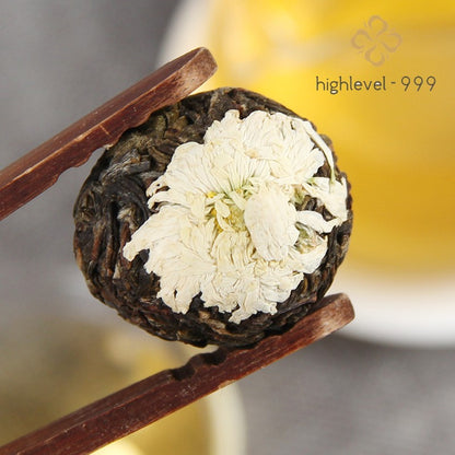 500g Raw Pu'er Tea Tuocha Chrysanthemum Flower Ancient Tree Dried Leaf Tea