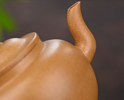150cc chinese Yixing Handmade Zisha teapot Duan Clay Li Mao Hu Gongfu Tea Pot