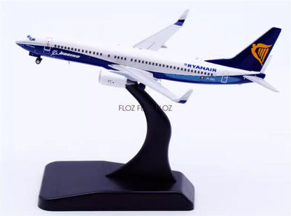 for JC Wings for Ryanair for Boeing B737-800 EI-DCL 1:400 Plane Pre-built Model
