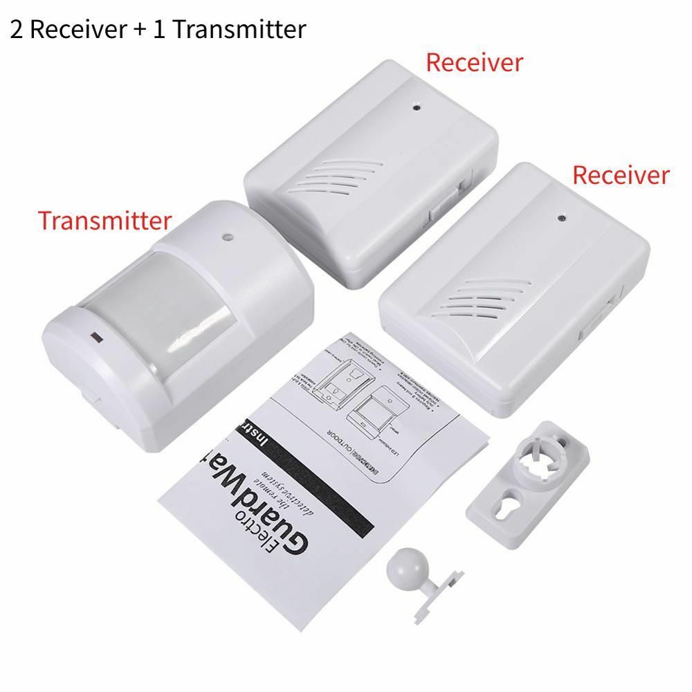 Wireless PIR Motion Sensor Alarm Detector Home Door Bell Security Alarm Systems