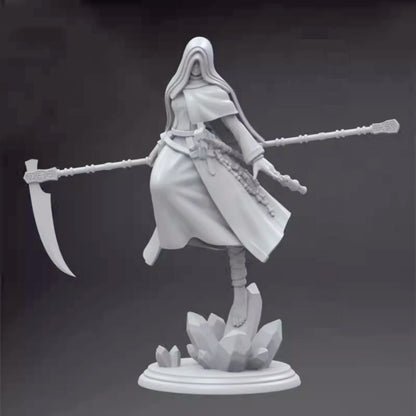 1/24 resin figure model Fantasy Sister Warrior 3D Printing unassembled unpainted