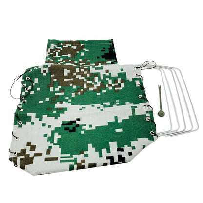 Canvas Truck Hood Cover Cloth For WPL B-16/B-16K Militar Vehicle Roc 1:16 RC Car