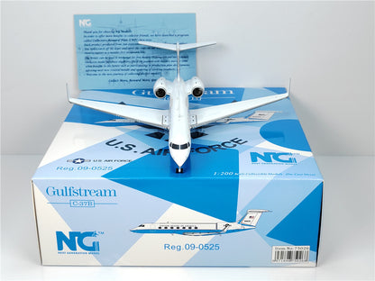 1:200 NG Model U.S.AIR FORCE Gulfstream C-37B Airplane Diecast Aircraft Model