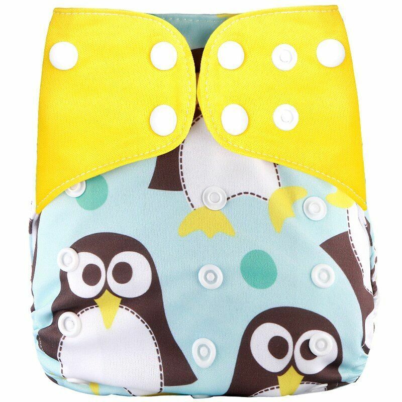 Cloth Diapers Reusable Adjustable Baby Nappies Washable Newborn Training Pants