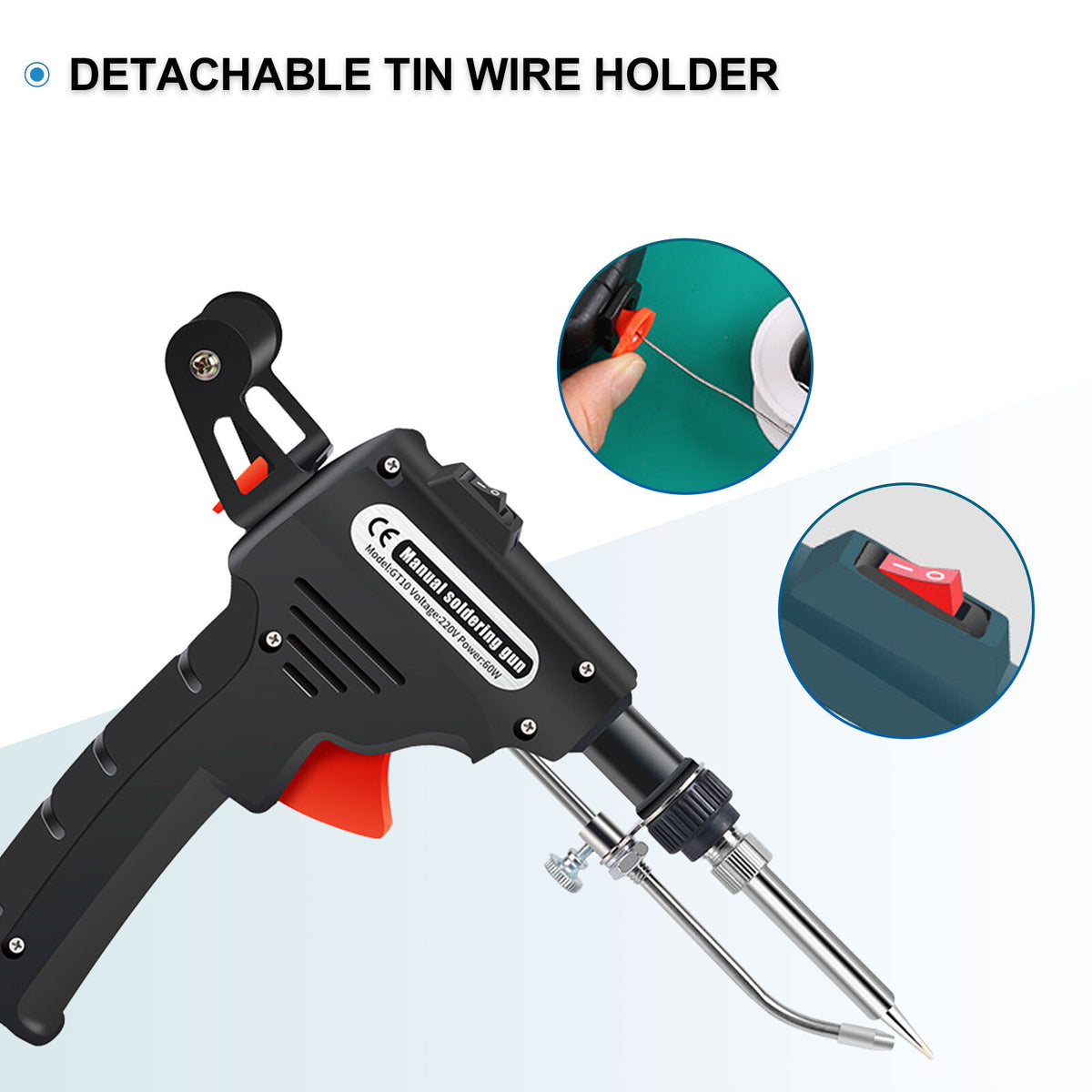 Mini Handheld Electric Welding Machine Multi-Function Welder Gun 110V