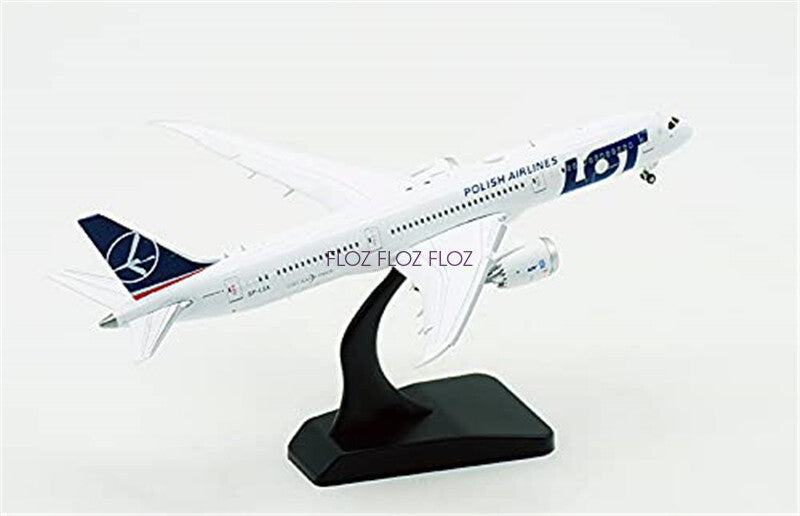JC Wings LOT POLISH AIRLINES for BOEING 787-9 SP-LSA FLAPS DOWN 1/400 model