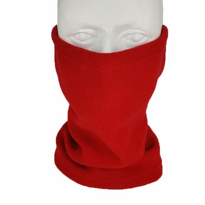 Polar Fleece Neck Tube Skating Running Sport Face Scarf Camping Hiking 26*29 CM