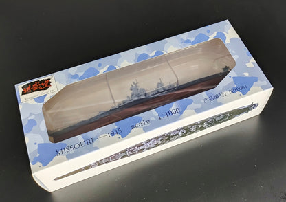 1/1000 US Iowa class Missouri battleship model