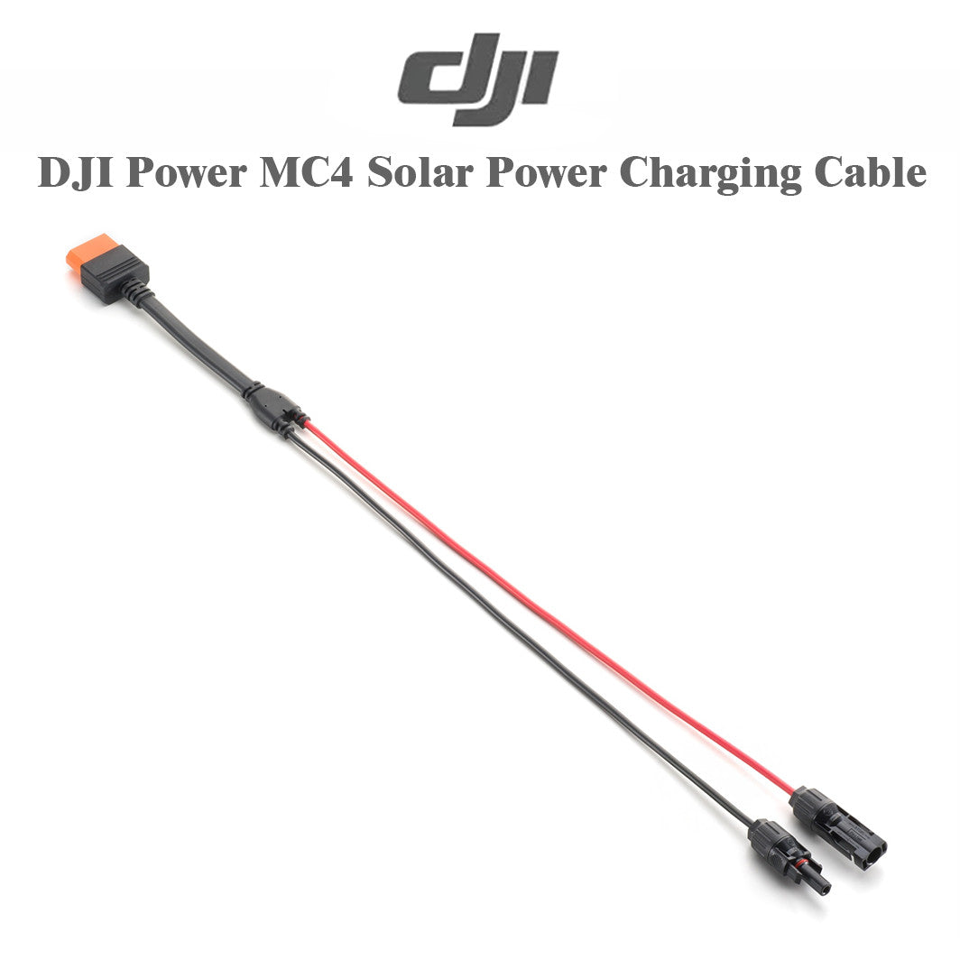 DJI Power MC4 Solar Cable – Charge DJI Power 1000 Mini from Solar Panels