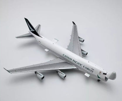 1:400 YY Wings CATHAY PACIFIC CARGO BOEING 747-400F Airplane Diecast Plane Model