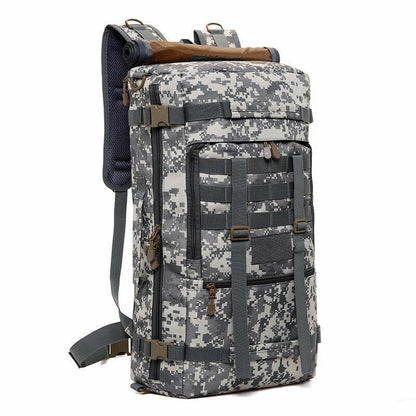 Outdoor Tactical Backpack 50L Large Bag Multifunction Trekking Hunting Hiking