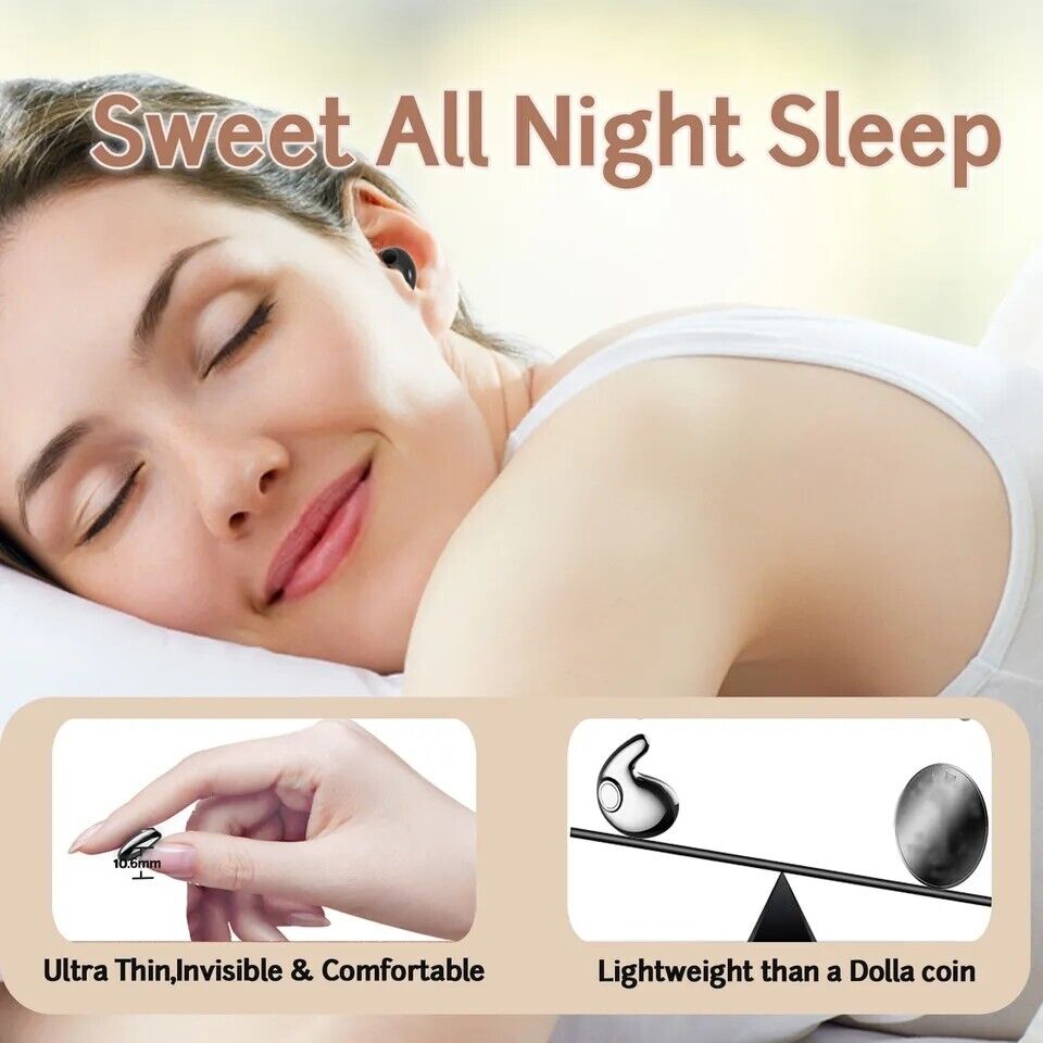 2023 Bluetooth Earbud Headset TWS 5.3 Wireless Earphone Invisible for All Phone