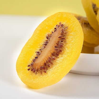 Yellow Heart Kiwifruit Slices Dried Kiwifruit Candied Fruits Casual Snacks- 500g