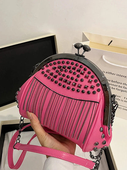 Women Shell Bag Style Shoulder Messenger Bag Chain Handbag