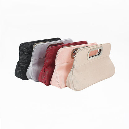 Lady Clutch Bag Popular Dumpling Shape Canvas Evening Bags 25*5*18CM 1 PC Purse
