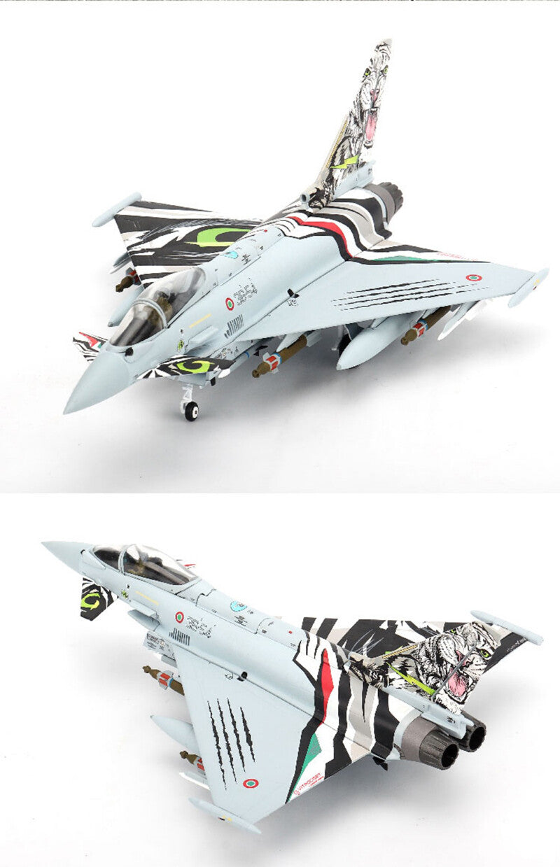 1:72 JC Wing EUROFIGHTER EF-2000 TYPHOON ITALIAN AIR FORCE Fighter Diecast Model