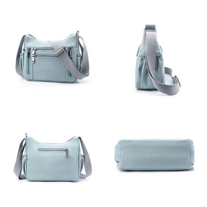 Nylon Messenger Bags Small Handbag Travel Tote Shoulder Purse Crossbody 10*20*26