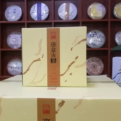 2018y YunNan Organic Pu-erh Tea Puer Tea Ripe Tea in 357g Compressed Tea Cake