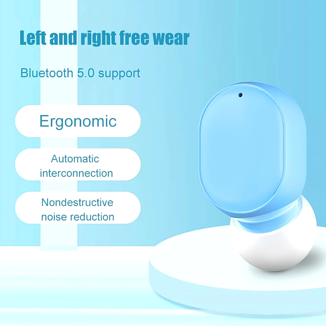 2023 Mini Wireless Bluetooth Earbuds In-Ear Earphones Sport Headset Waterproof
