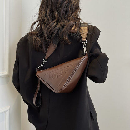 Luxury Messenger Shoulder Bag Synthetic Leather Handbag Nylon Messenger Purses