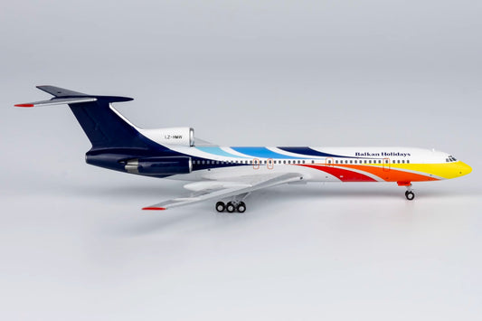 1:400 NG Model Balkan Holidays Tupolev TU-154B Passenger Airplane Diecast Model