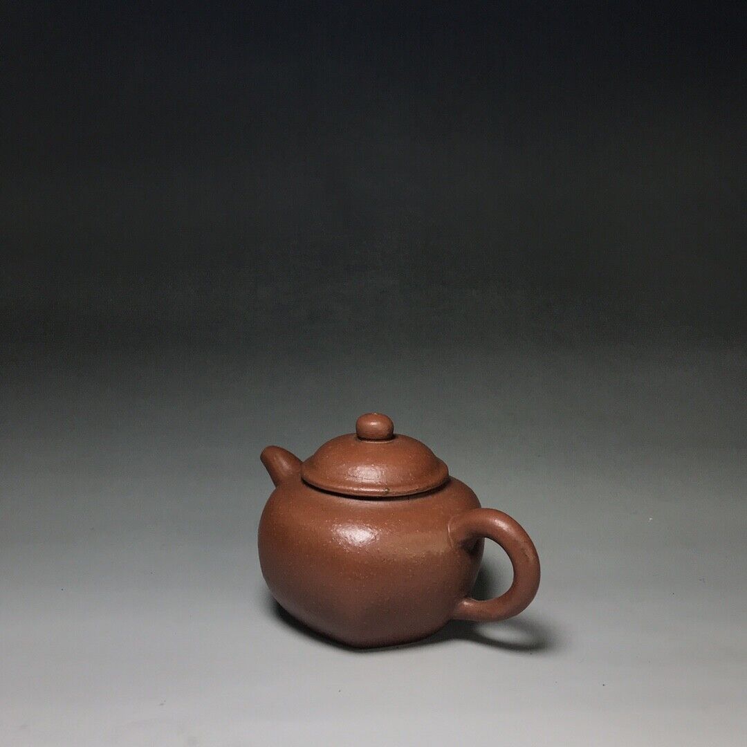 Chinese Yixing Zisha Clay Handmade Exquisite Teapot（鼓腹壶 底款：孟臣）