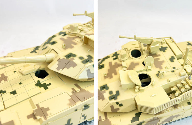 1:24 42CM China VT4 Main Battle Tanks Diecast Military Armor Model Collection