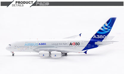 1:400 Aviation AIRBUS A380 Passenger Airplane Diecast Plane Aircraft Model