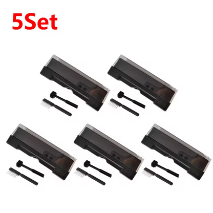 3in1 Vinyl Record Cleaning Brush Set Stylus Velvet Anti-static Cleaner Tool Lot