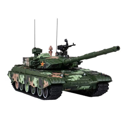 1:72 China ZTZ 99A Main Battle Tank Armored Model Vehicle Military Ornament Gift