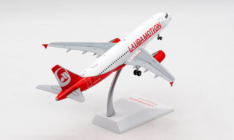 1:200 JC Wings LaudaMotion AIRBUS A320 Passenger Airplane Diecast Aircraft Model