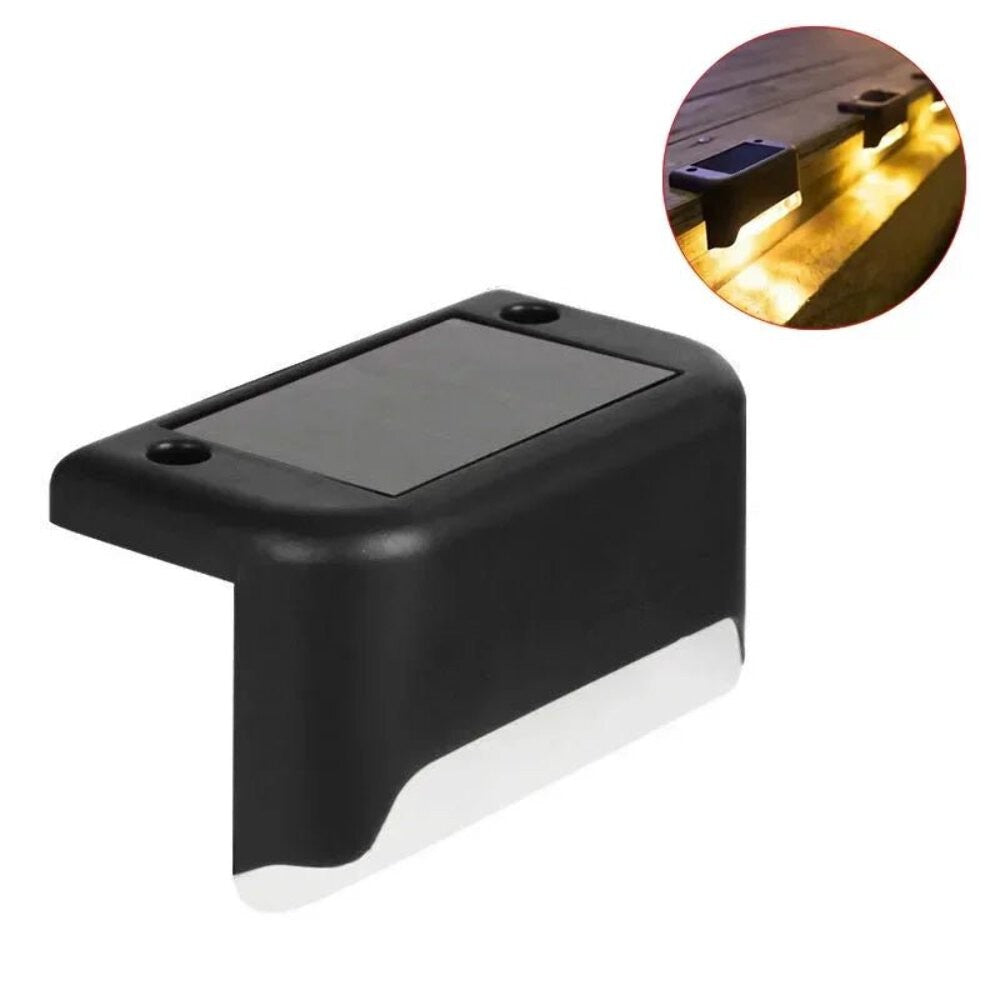 Solar Step Lights Outdoor – Waterproof Deck & Fence Lamps