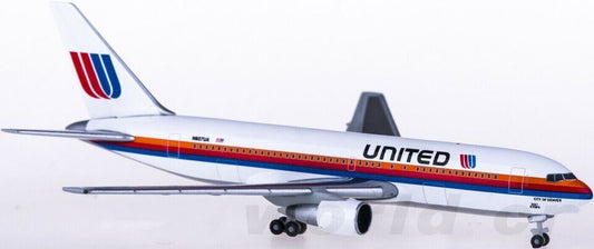 1:500 Herpa UNITED BOEING 767-300 Passenger Airplane Diecast Aircraft Model