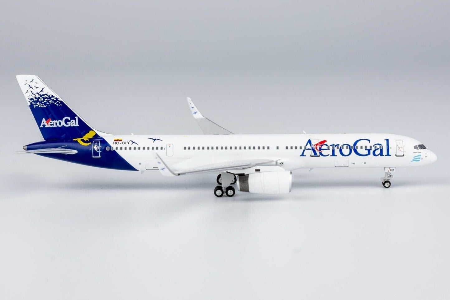 1:400 NG Model AeroGal BOEING 757-200 Passenger Aircraft Diecast Airplane Model